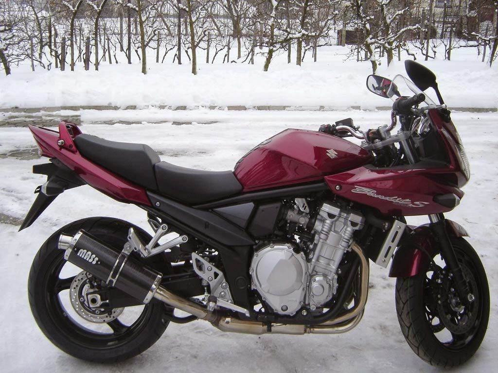 GSF1250 バンディット 06-11 オーバルカーボン スリップオンマフラー
