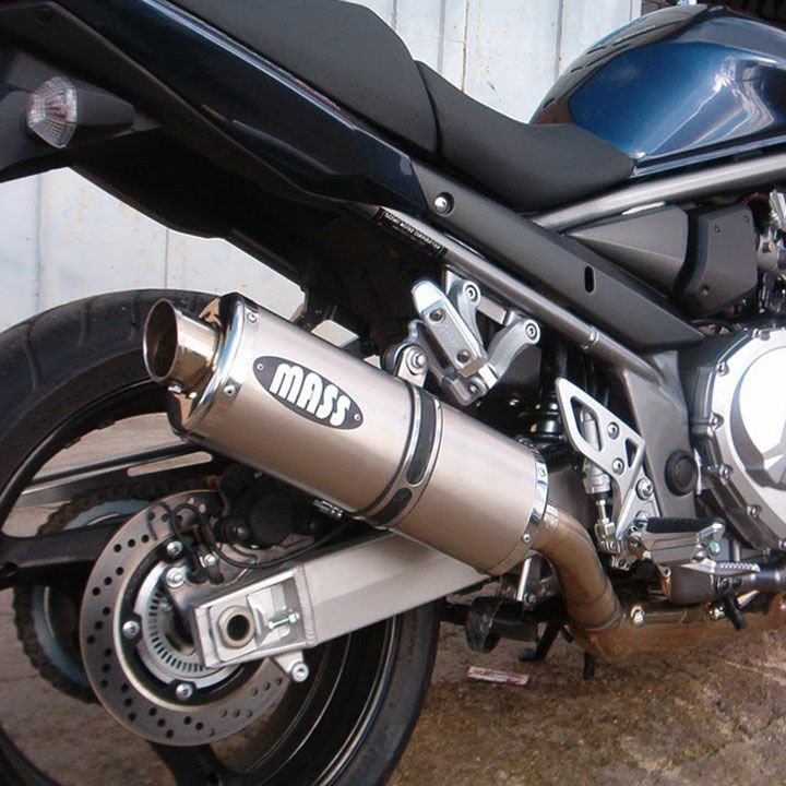 GSF1250 バンディット 06-11 オーバルチタン スリップオンマフラー
