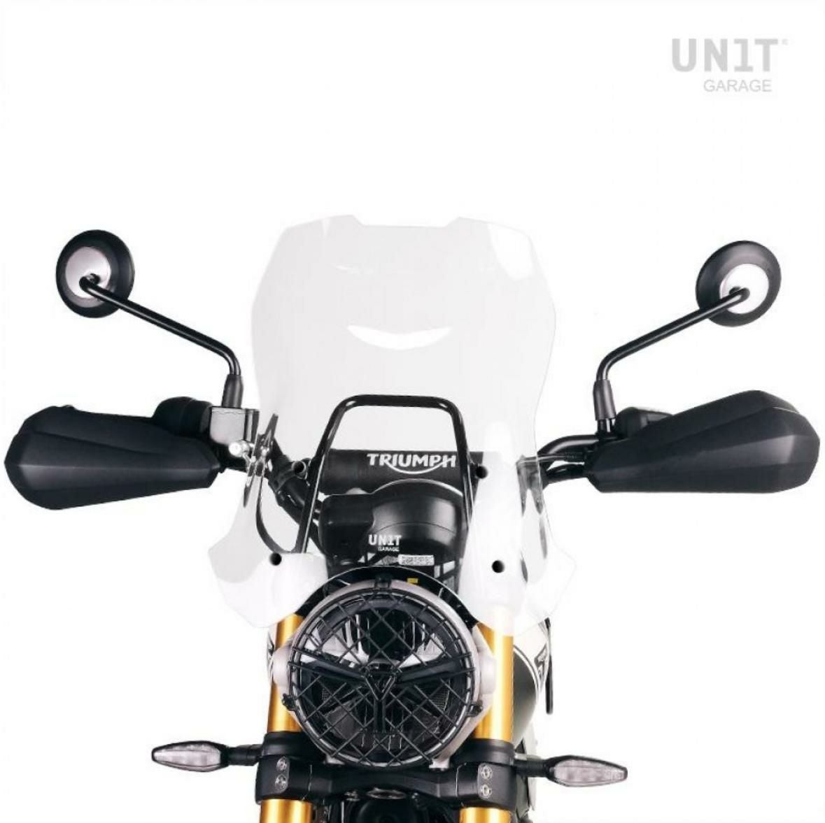 トライアンフ スクランブラー400X ウインドシールド クリア UNIT