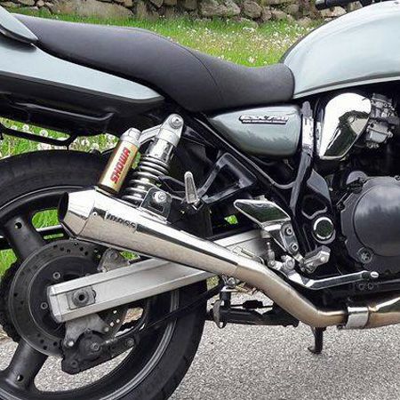イナズマ750/1200 Tromb ステンレス スリップオンマフラー MASS
