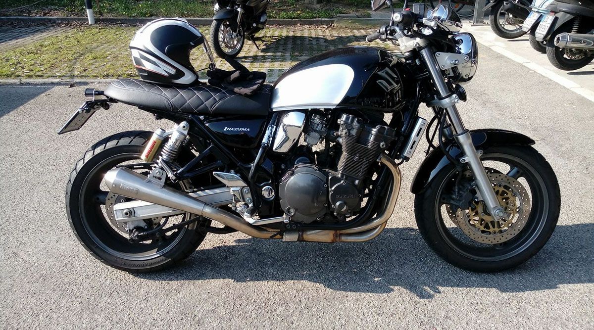 イナズマ750/1200 Tromb ステンレス スリップオンマフラー MASS イナズマ750/1200 Tromb ステンレス スリップオンマフラー MASS