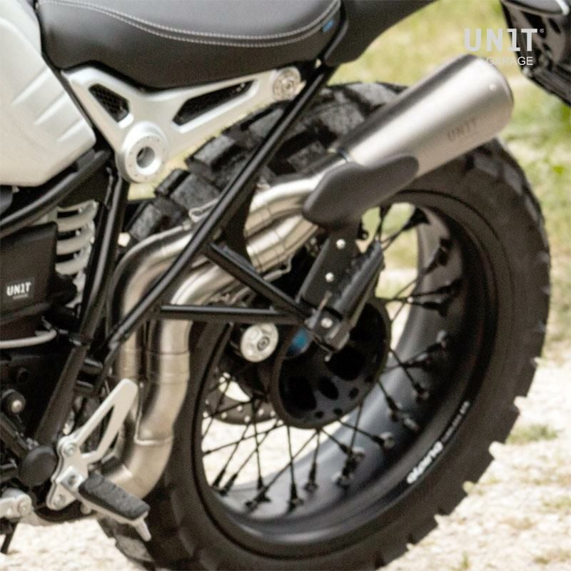 BMW RnineT スリップオンマフラー ハイパイプ ステンレス＆チタン UNIT