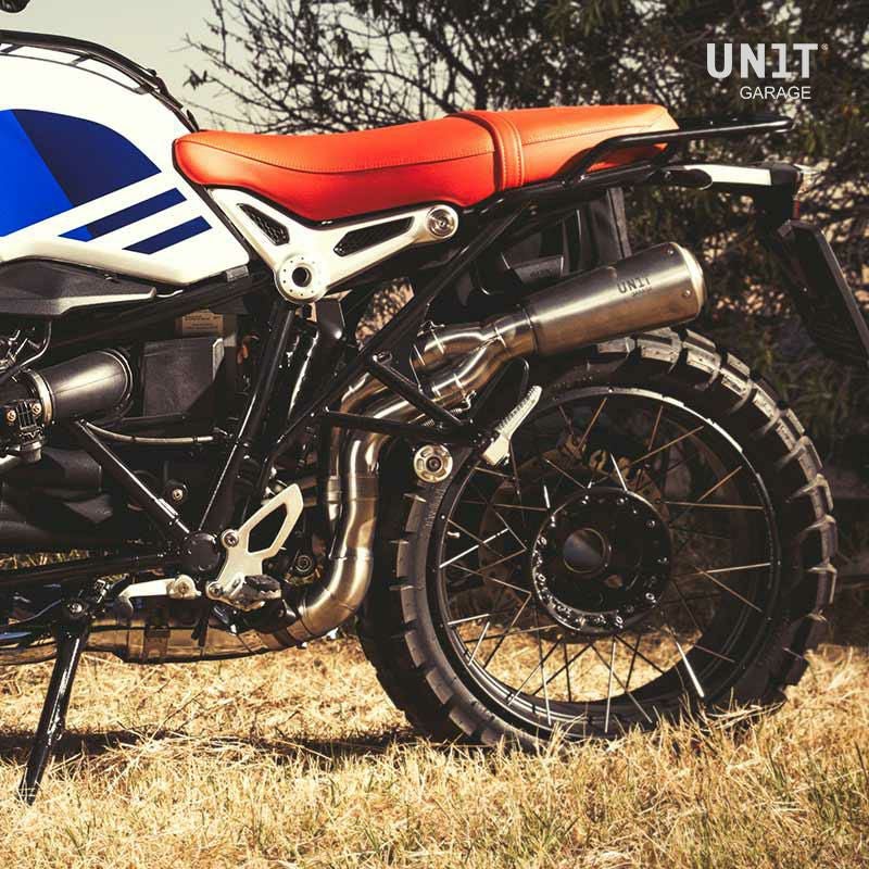 BMW RnineT スリップオンマフラー ハイパイプ ステンレス＆チタン UNIT