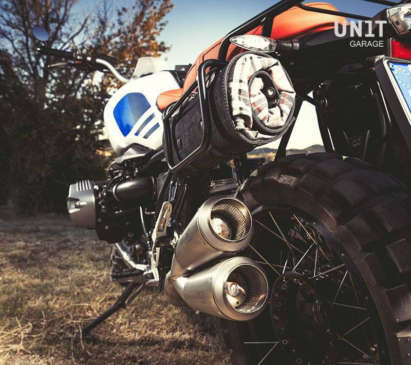 BMW RnineT スリップオンマフラー ダブルローパイプ フルチタン E