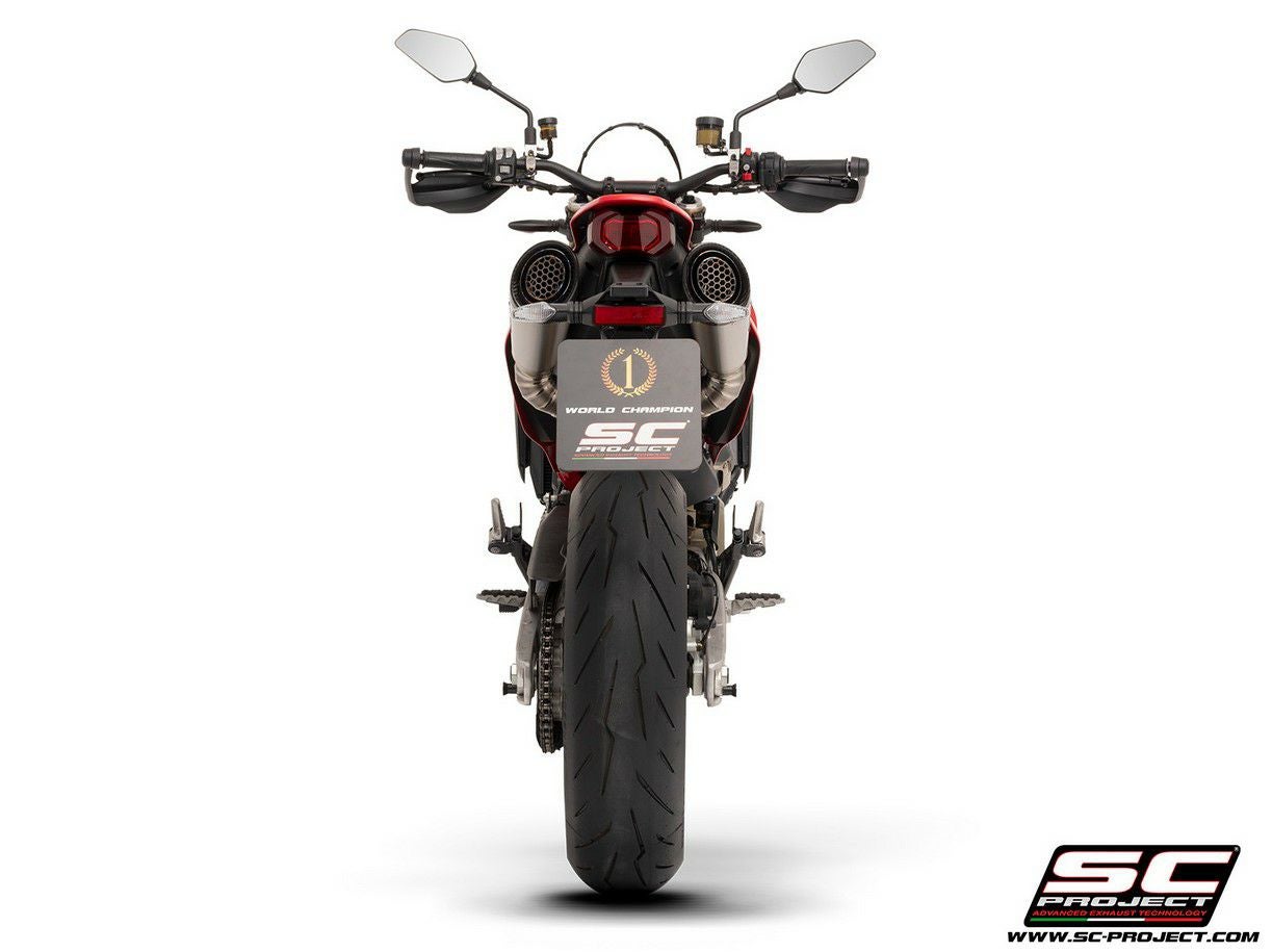 ☆DUCATI ハイパーモタード698 SC-PROJECT スリップオン ☆ SCーPROJECT（SCプロジェクト） SC-PROJECT SCプロジェクト S1 ツイン
