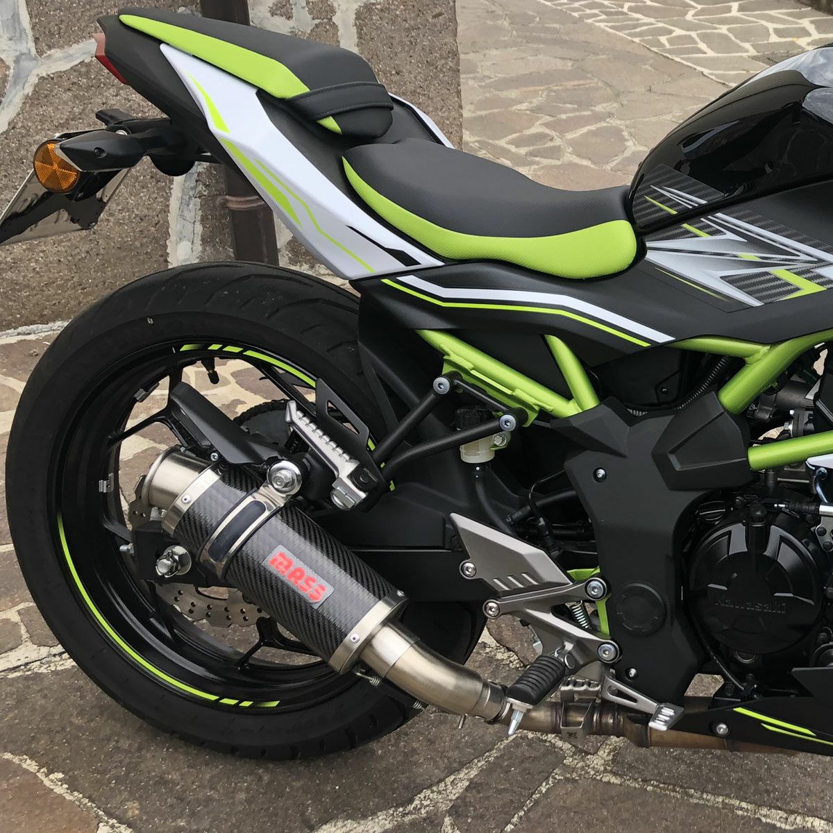 Z125 GP1 カーボン スリップオンマフラー MASS Exhaust | バイク