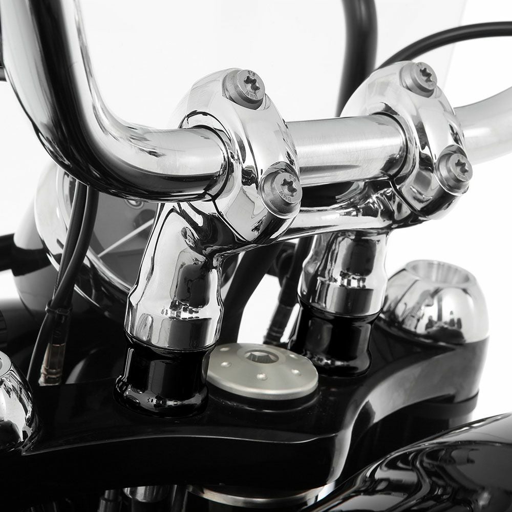 BMW R18 ハンドルバーライザー 25mm クローム ワンダーリッヒ | バイク