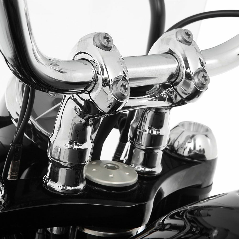 BMW R18 ハンドルバーライザー 25mm クローム ワンダーリッヒ | バイク
