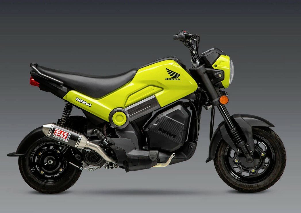 ホンダ ナビ NAVI フルエキゾーストマフラー ステンレス ヨシムラUSA
