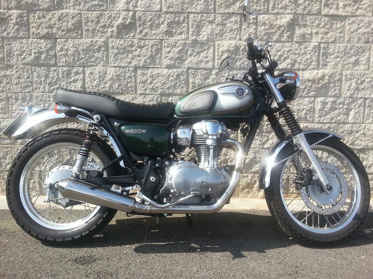 正規品 店舗 w800 DELKEVIC ステンレスフルエキマフラー 【公式通販】