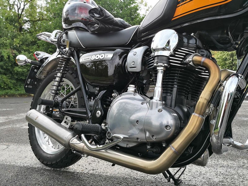 W800 ステンレス2in1 M1 フルエキゾーストマフラー MASS Exhaust 