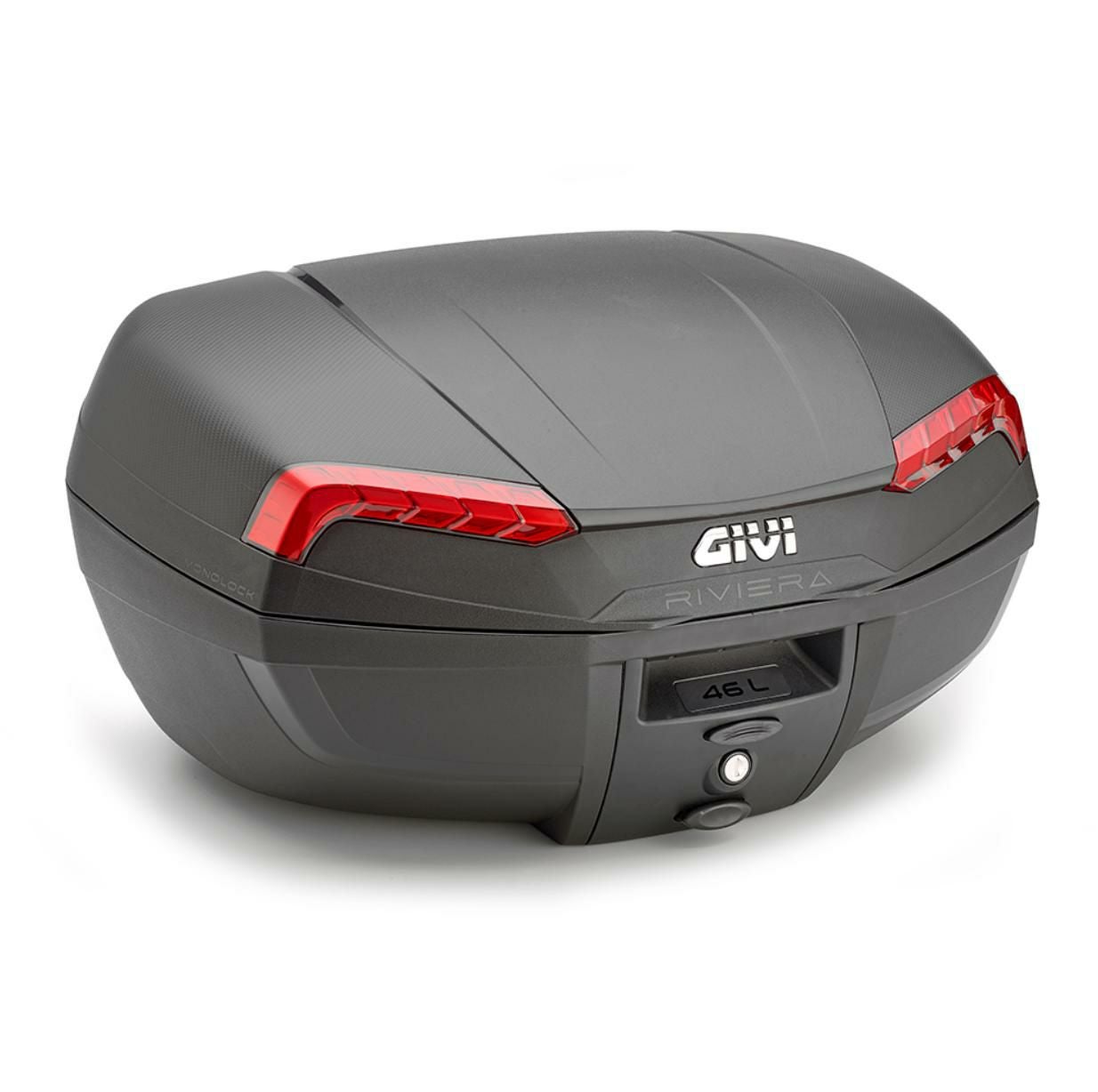 GIVI トップケース　E450（45L) モノロック Simply　　台座付き 楽天市場】GIVI ジビ トップケース モノロックケース リアボックス