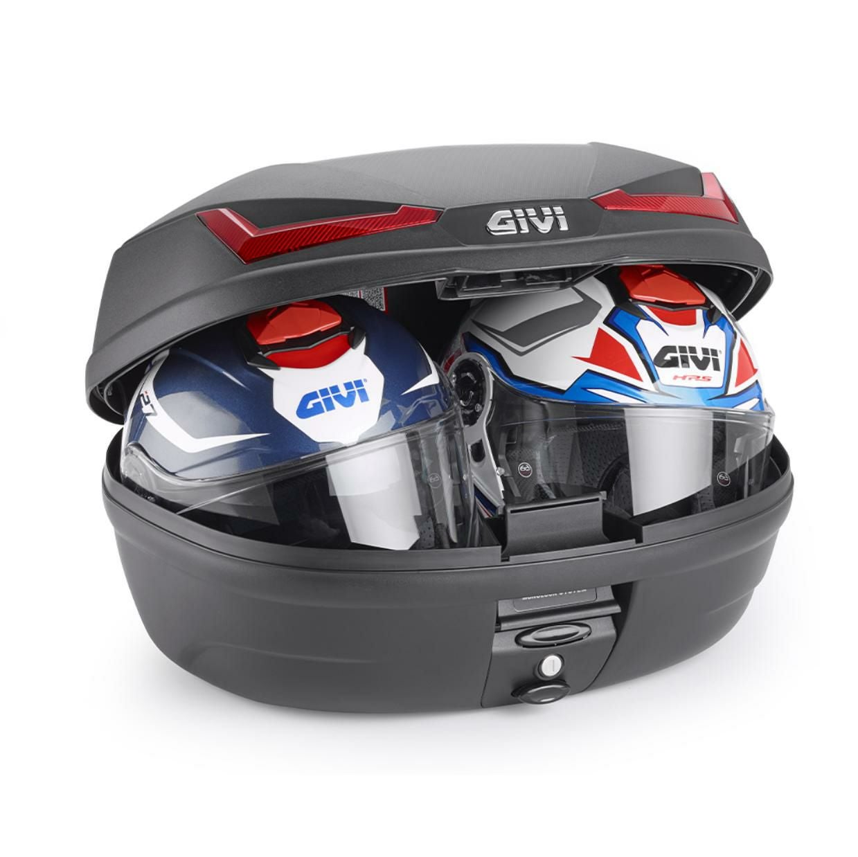 ジビ(GIVI) MONOLOCK 45L トップケース E455 シンプリー ブラック