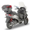 ジビ(GIVI) MONOLOCK 47L トップケース B47 ブレード ブラック（素材カラー）/レッドリフレクター ユニバーサルベースプレート付_2