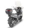 ジビ(GIVI) MONOLOCK 30L トップケース C30 ブラック/レッドリフレクター ユニバーサルベースプレート付_2