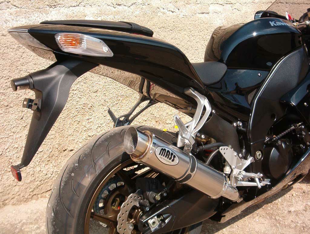 ZX-10R 06-07 GP1 チタン ローサイド スリップオンマフラー MASS