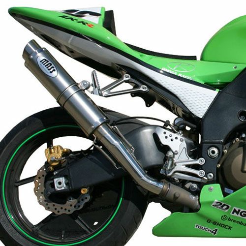 マフラー ZX-10R 04-05 GP1 カーボン スリップオンマフラー MASS Exhaust