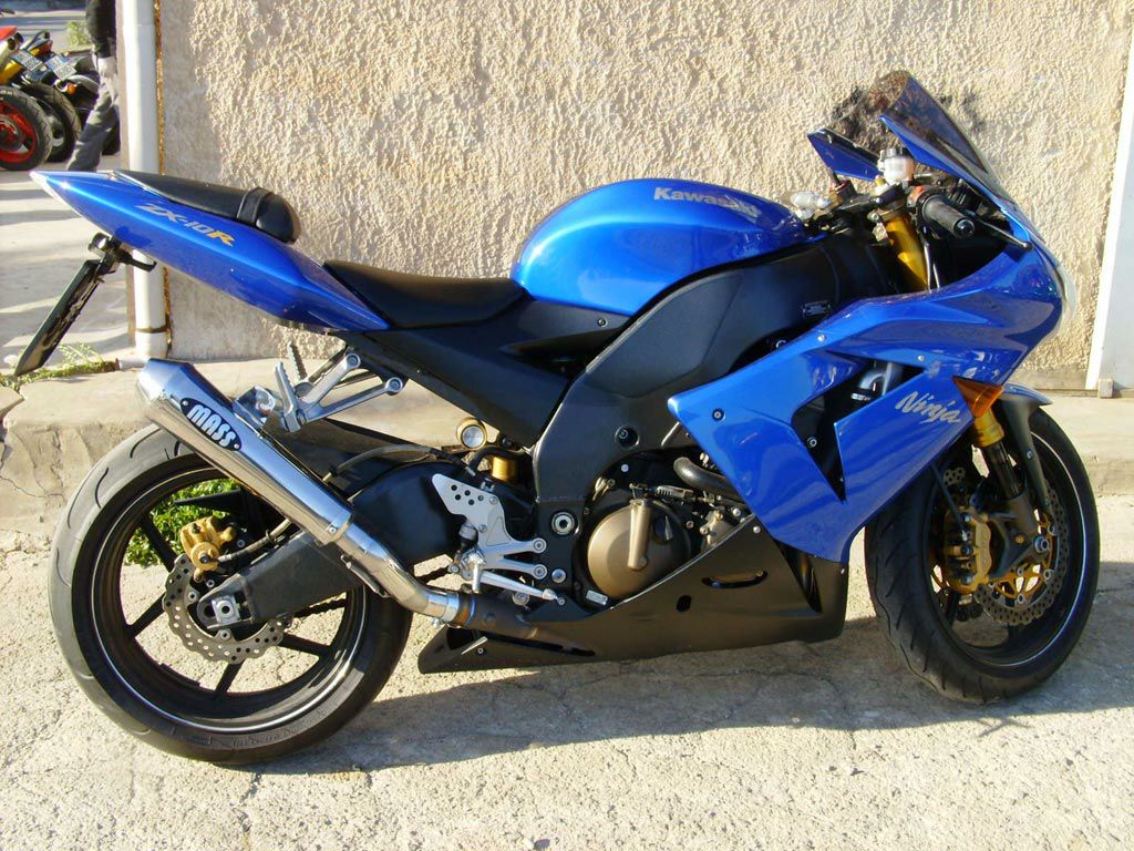 ZX-10R 04-05 Tromb ステンレス スリップオンマフラー MASS Exhaust