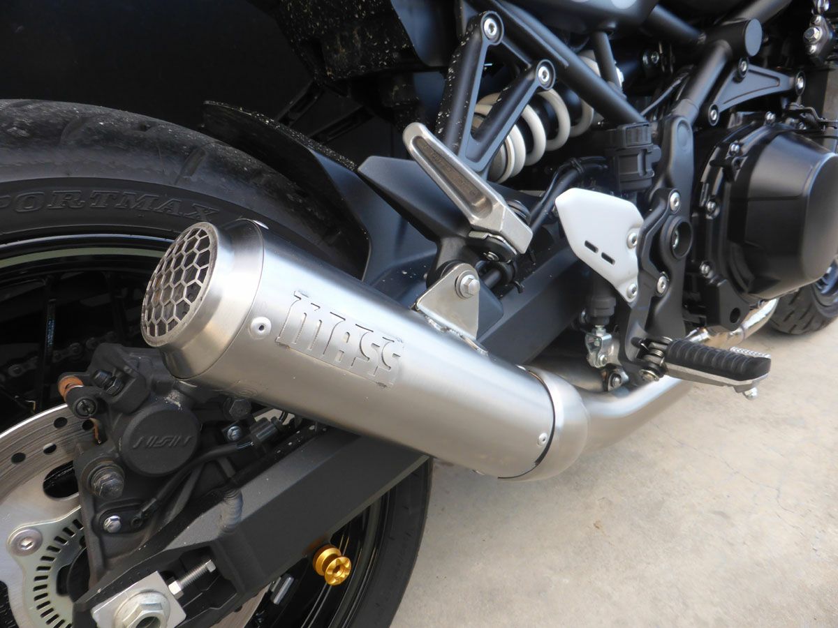 Z900RS Bullet ステンレス スリップオンマフラー MASS Exhaust