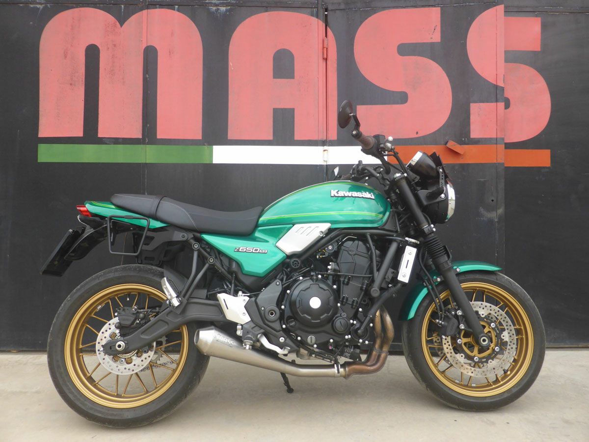 Z650RS Tromb ステンレス スリップオンマフラー MASS Exhaust | バイク