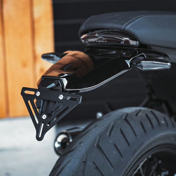 BMW R12nineT ショートナンバープレートホルダー フェンダーレス