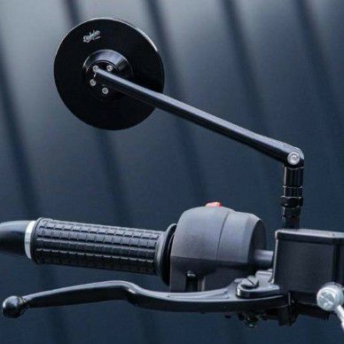 トライアンフ スクランブラー400X/スピード400 ミラー Diabolus ミックススタイル ブラック K-SPEED_1