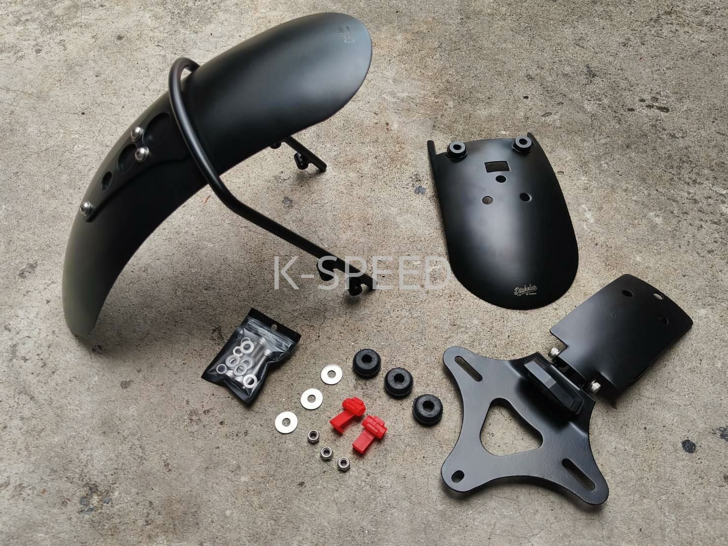 ホンダ ダックス125 フロントフェンダー＆リアフェンダー キット