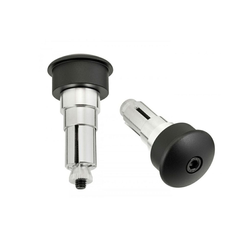 バーエンドミラー アダプター 中空ハンドル用 22mm/25.4mm 