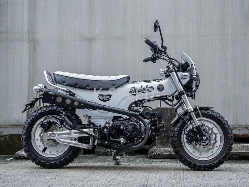 ホンダ ダックス125 フルエキゾーストマフラー レトロスタイル 
