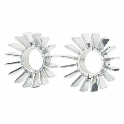 Motone ビッグフィンヘッダーエキゾーストクランプ トライアンフ シャイニー ポリッシュ EFI車両(08-15)用_1