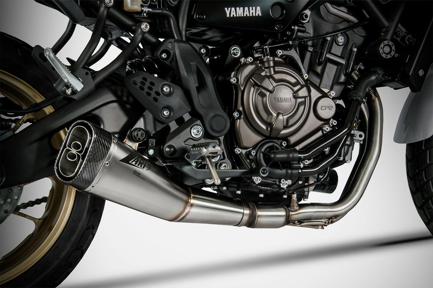 XSR700　KELPI フルエキマフラー(MT-07) ヤマハ MT-07 XSR700 2014～2021～ フルエキゾーストマフラー ブラック