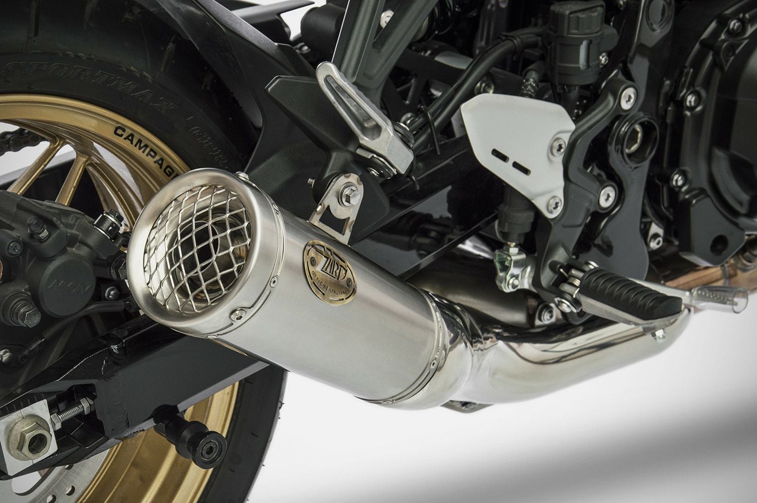 Z900RS/CAFE 18-22 スリップオンマフラー レーシング仕様 サテン ZARD