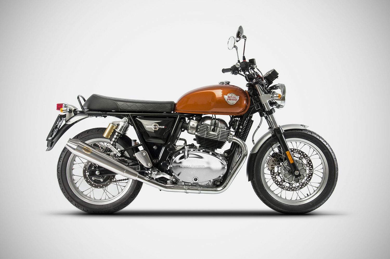 インターセプター/コンチネンタルGT650 19- スリップオンマフラー