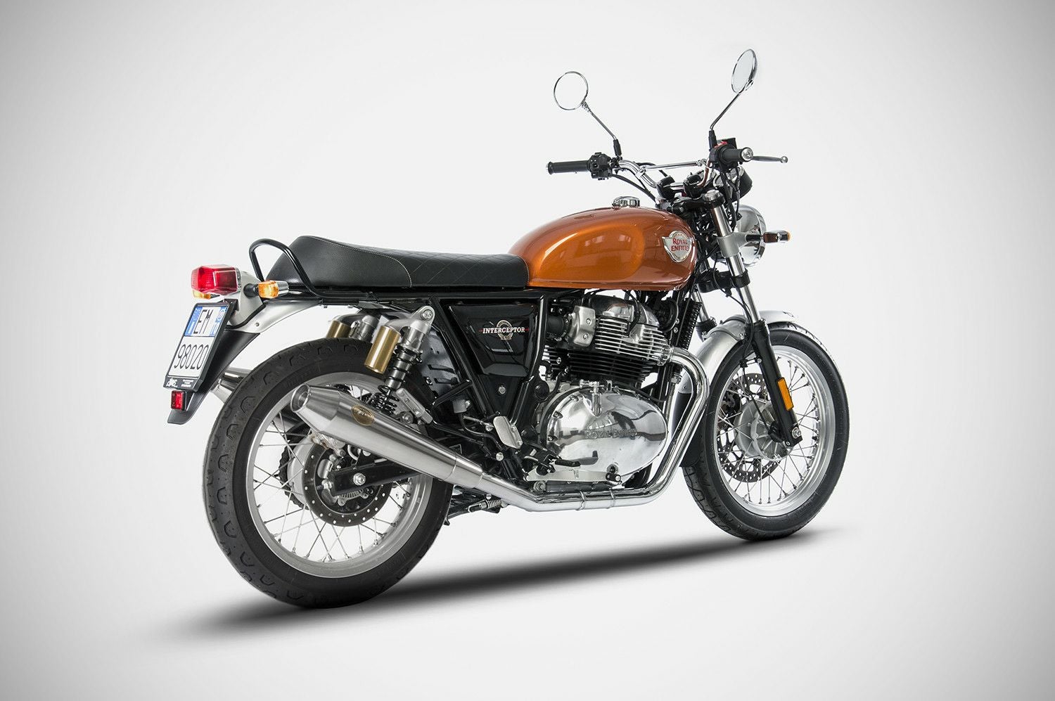インターセプター/コンチネンタルGT650 19-24 スリップオンマフラー