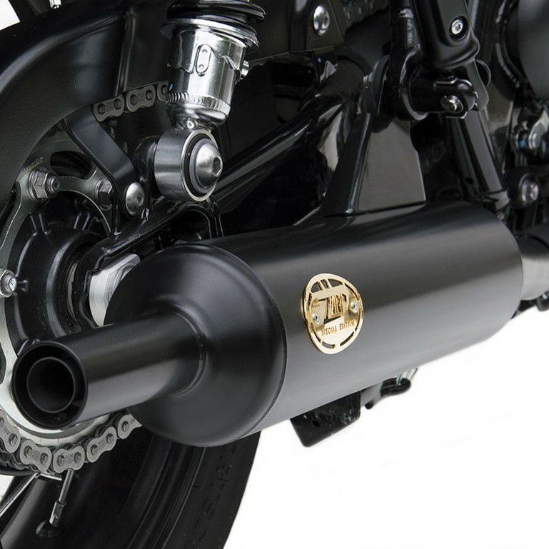 早い物勝ち‼️Triumph空冷ボンネビル T100純正スポーツマフラー 希少！ ボンネビル T100/T120, Street Twin/CUP 2-1 LOW GP フルエキ マフラー