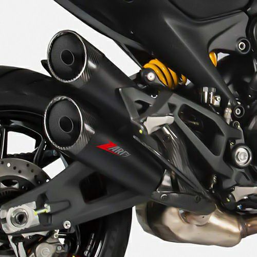 DUCATI モンスター937 21- ブラック/カーボン スリップオンマフラー