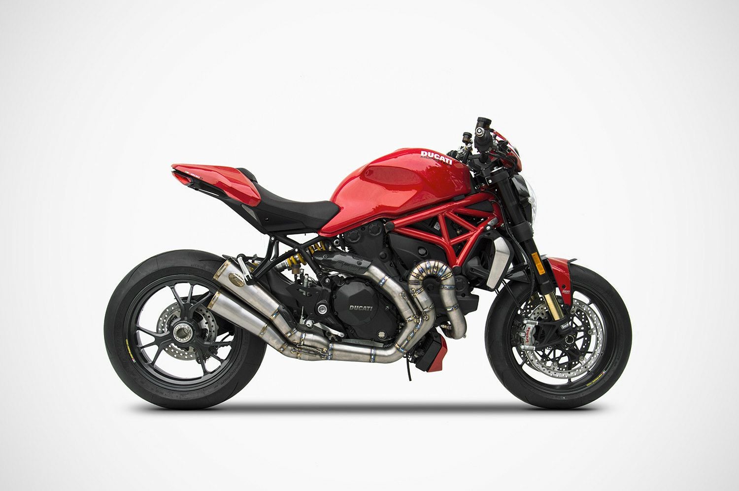 DUCATI モンスター1200R 16-19 フルエキゾーストマフラー ZARD