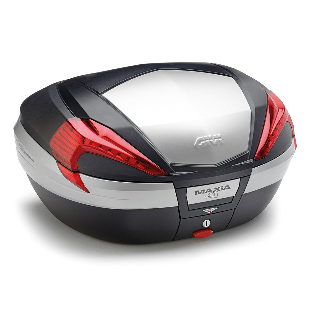 ジビ(GIVI) MONOKEY トップケース V56 MAXIA4 アルミ+レッド