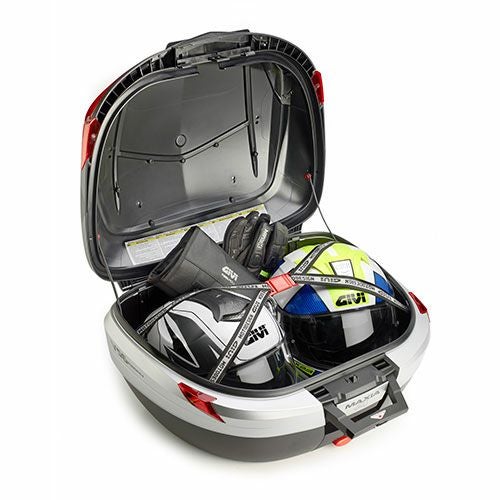 ジビ(GIVI) MONOKEY トップケース V56 MAXIA4 アルミ+レッド