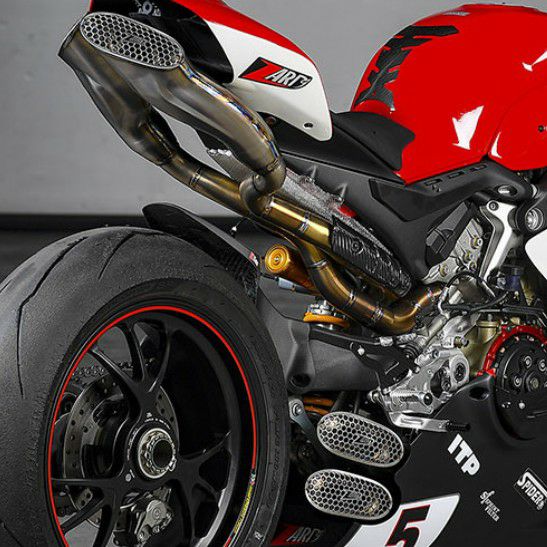 ドゥカティパニガーレV4フルエキマフラー 純正96482351AA DUCATI DUCATI パニガーレV4/V4S 18-19 フルエキゾーストマフラー 