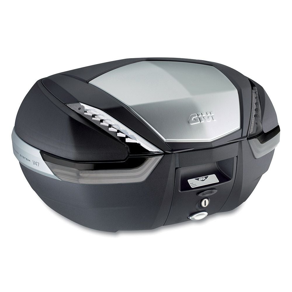 GIVI ジビ　B27N2D モノロックケース スモークリフレクター付属品つき ジビ(GIVI) MONOKEY トップケース V47 アルミ+スモークリフレクター