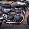 トライアンフ スピードツイン1200  ドラッグフルエキゾーストシステム HITCHCOX_1