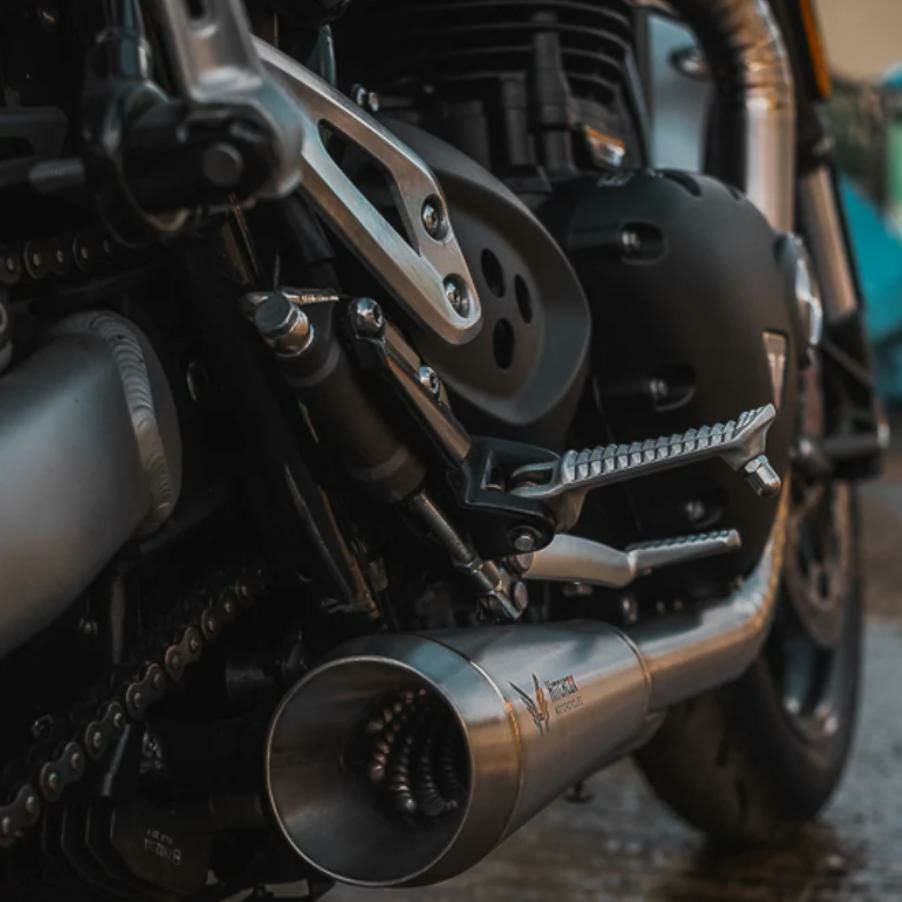 トライアンフ スピードツイン1200 ローマウント フルエキゾースト