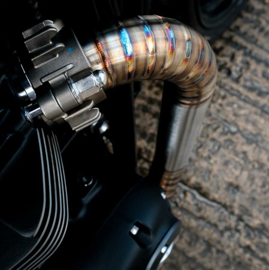 トライアンフ スピードツイン1200 ローマウント フルエキゾースト