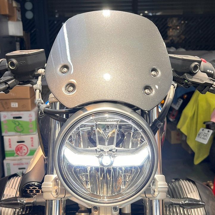 BMW RnineT 14- フロントプレート スクリーン DKdesign | バイク