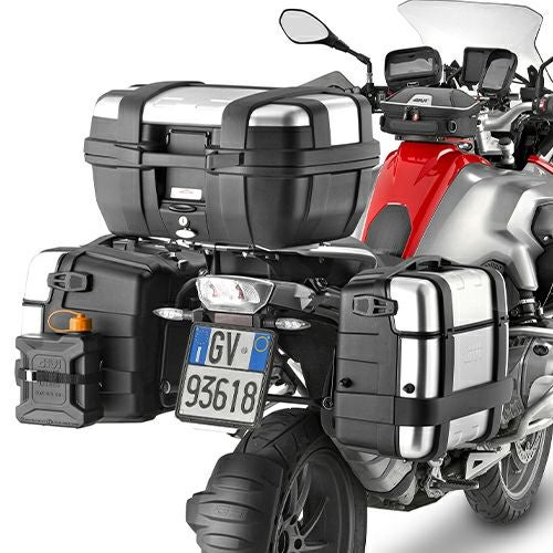 ジビ(GIVI) MONOKEY TREKKER アルミ蓋ケース TRK46N左右2個セット