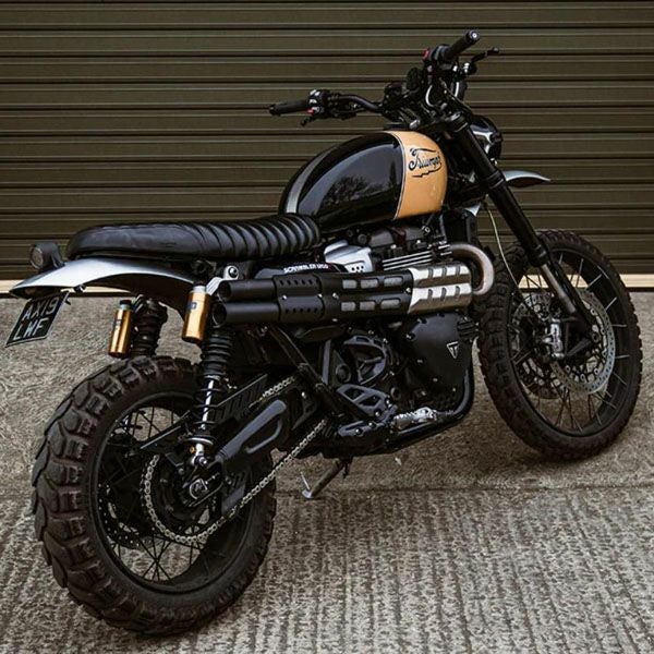 SW-MOTECH ウィンドスクリーン シルバー Triumph ストリートスクラン