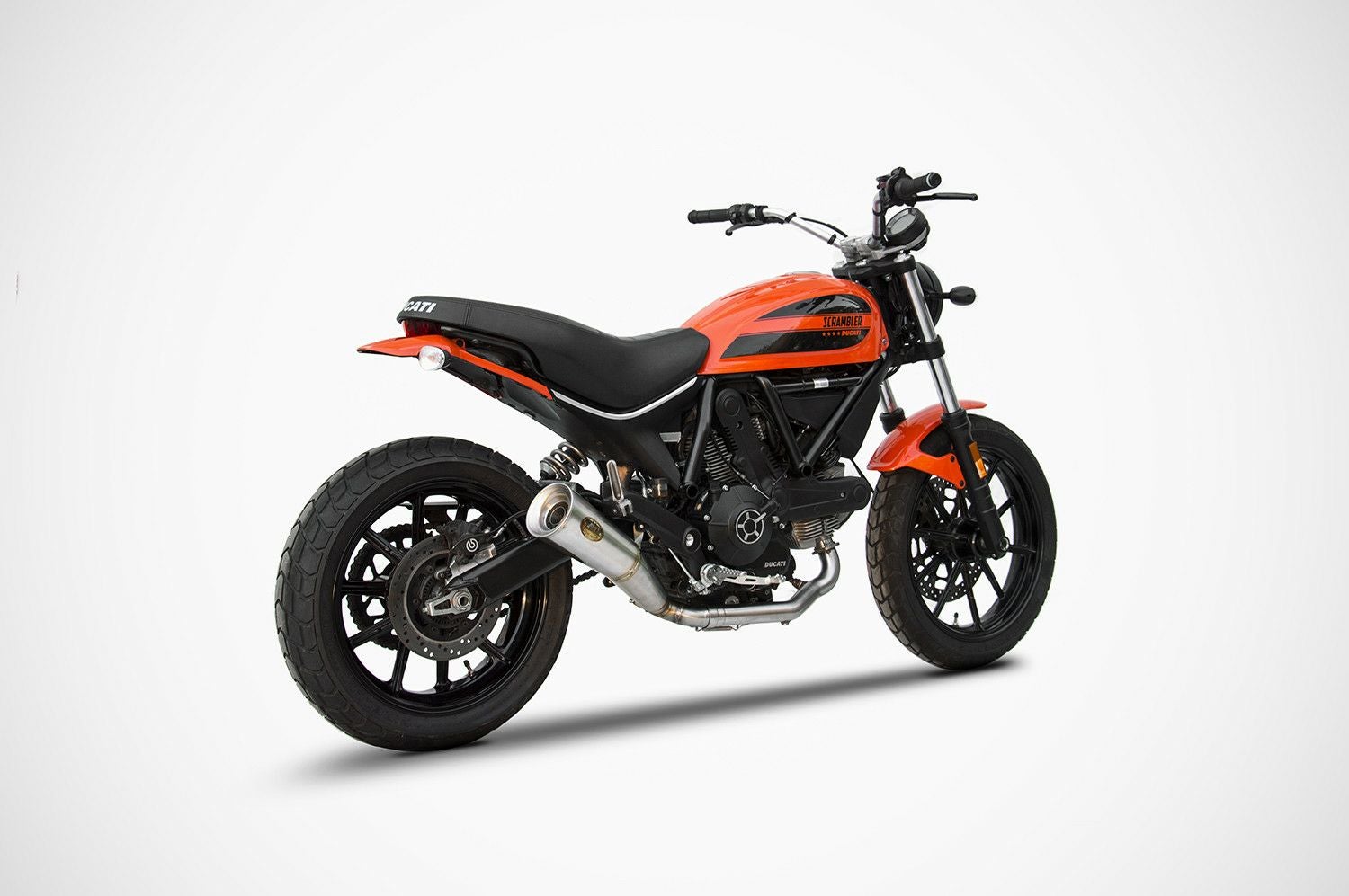 DUCATI スクランブラーSixty2 16-19 スリップオンマフラー 