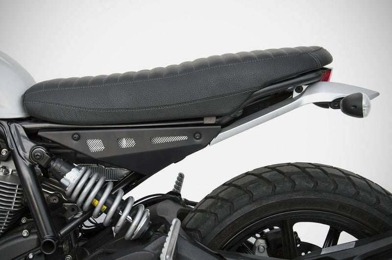 DUCATI スクランブラー800/Sixty2 アルミサイドパネル ブラック ZARD 