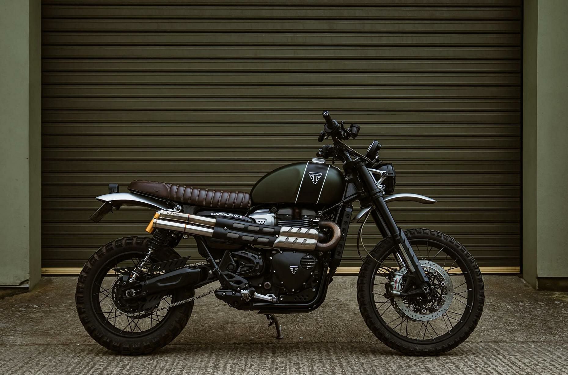 トライアンフ スクランブラー 1200 XE/XC ～23 コニカルエンドスリップ